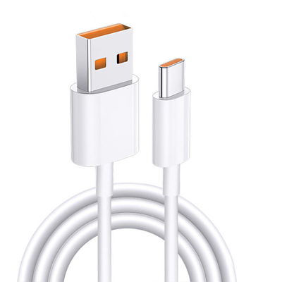 ความยาว 1 ม. สีขาวสายชาร์จข้อมูล USB 20V 3A 60W USB 3.1 สำหรับการชาร์จอย่างรวดเร็ว