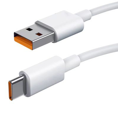 ความยาว 1 ม. สีขาวสายชาร์จข้อมูล USB 20V 3A 60W USB 3.1 สำหรับการชาร์จอย่างรวดเร็ว