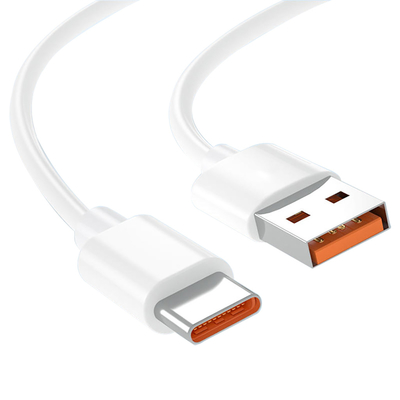 ความยาว 1 ม. สีขาวสายชาร์จข้อมูล USB 20V 3A 60W USB 3.1 สำหรับการชาร์จอย่างรวดเร็ว