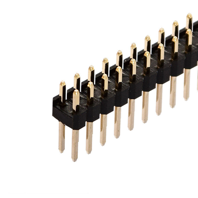 ตัวเชื่อมต่อแผงวงจรพิมพ์พลาสติกสองแถว, ส่วนหัวพิน SMD ขนาด 2.54 มม