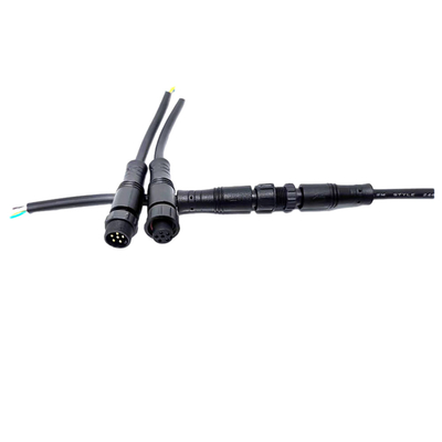 6 Pin M10 สายต่อกันน้ำความยาว 4 ฟุตสำหรับ E Bike Quick Coupling