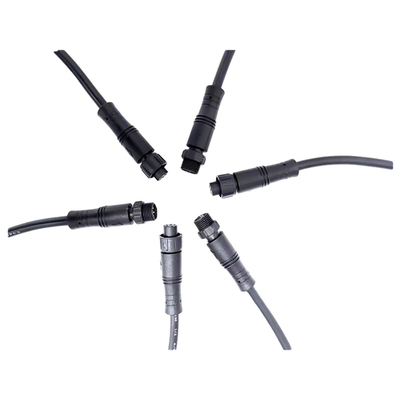 6 Pin M10 สายต่อกันน้ำความยาว 4 ฟุตสำหรับ E Bike Quick Coupling