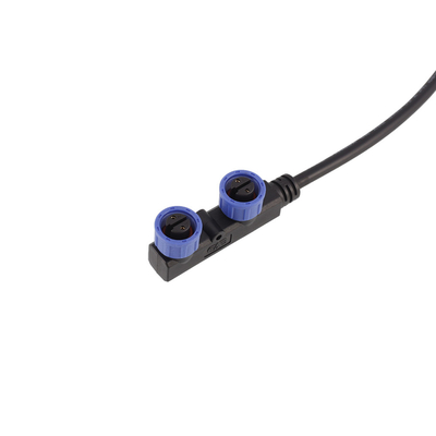 1 เมตร M15 สายต่อกันน้ำ F รูปร่างเปลือกพลาสติก PVC แจ็คเก็ตสำหรับพลังงานแสงอาทิตย์