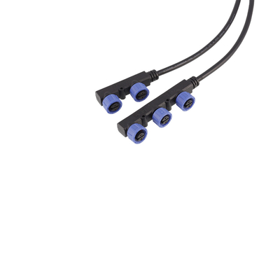 1 เมตร M15 สายต่อกันน้ำ F รูปร่างเปลือกพลาสติก PVC แจ็คเก็ตสำหรับพลังงานแสงอาทิตย์