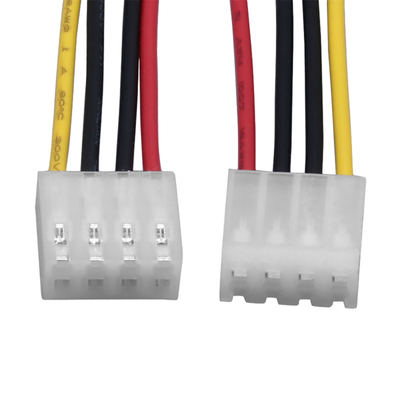 ชุดสายไฟแบบกำหนดเองหลายสีพร้อมขั้วต่อ Pitch Molex 3069 KK396 ขนาด 3.96 มม.