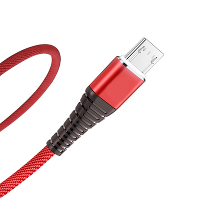 สายชาร์จข้อมูล USB สายถักไนลอน 3 ฟุต 2.4A สำหรับ Mp3 Mp4