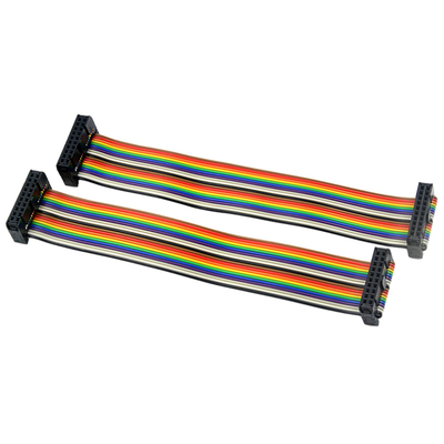 ชุดสายเคเบิล IDC สีรุ้ง, สายเคเบิล Pitch Ribbon 2 มม. 40 พิน 50 พิน 60 พิน