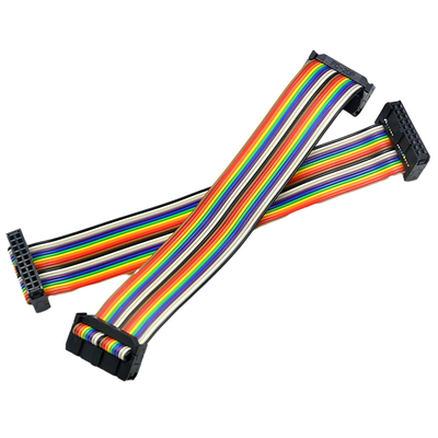 ชุดสายเคเบิล IDC สีรุ้ง, สายเคเบิล Pitch Ribbon 2 มม. 40 พิน 50 พิน 60 พิน