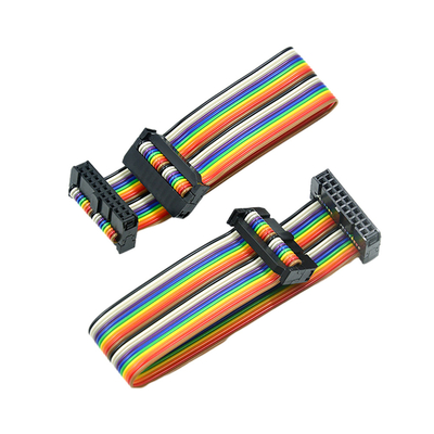 ชุดสายเคเบิล IDC สีรุ้ง, สายเคเบิล Pitch Ribbon 2 มม. 40 พิน 50 พิน 60 พิน