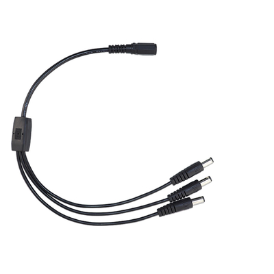 DC5521 DC5525 ชุดสายไฟ DC ปลั๊ก 5.5 × 2.5 มม. เพื่อเปิดอะแดปเตอร์ไฟฟ้า