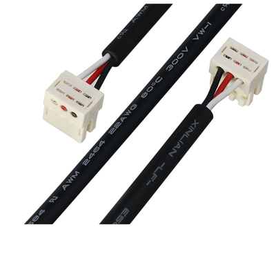 ชุดสายเคเบิล IDC ความยาว 30 ซม. พร้อมขั้วต่อไฟ Lumberg 3515 สีเบจ
