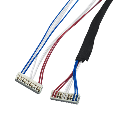 เกจวัดสายไฟ IDC ขนาดพิทช์ 1.0 มม. AWG30 พร้อมขั้วต่อ JST SSR IDC
