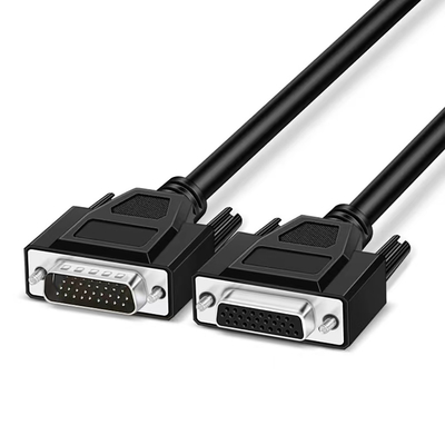 ปลั๊กตัวผู้กับตัวผู้ Rs232 สายเคเบิลอนุกรม 3 ฟุตพร้อมขั้วต่อ DB9 DB15 DB25 D Sub