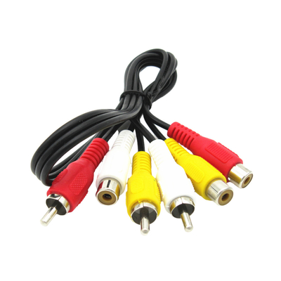 สายวิดีโอเสียงชายกับหญิง, สาย AV Rca 3 เส้นสำหรับโปรเจคเตอร์ลำโพงเสียง