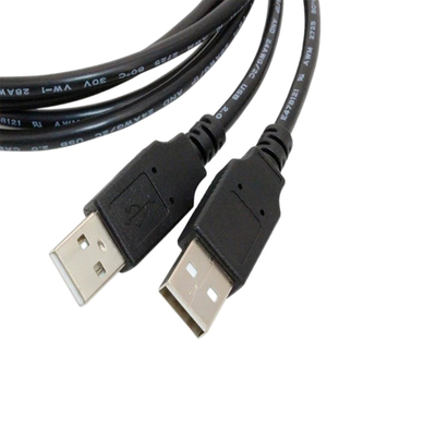 สายเคเบิลพอร์ต USB คู่ USB2.0 กันน้ำ 1 เมตรสำหรับรถยนต์ รถจักรยานยนต์