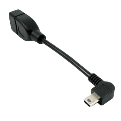 สายชาร์จข้อมูล USB OTG ขนาดเล็ก A หญิงถึง B ชายสำหรับรถยนต์ MP3 MP4