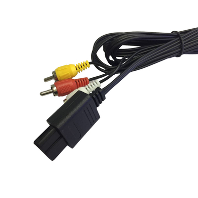 สายวิดีโอเสียง Gamecube 6 ฟุต, สาย AV Composite สำหรับ Nintendo 64 N64