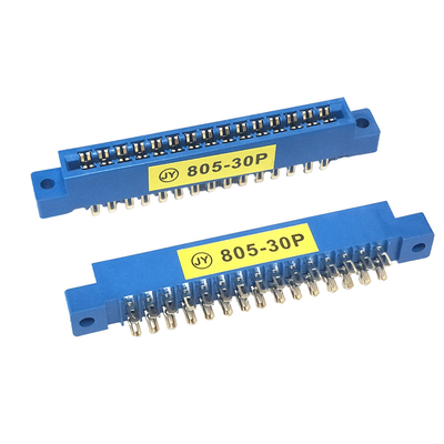 3.96MM 805 Series PCB Edge Connector 8P 72P PCI Slot สำหรับอุปกรณ์เครื่องจักร