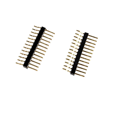 2.54mm Pitch PCB Connector SMT Pin Header สองแถว เพศ 1A-10A