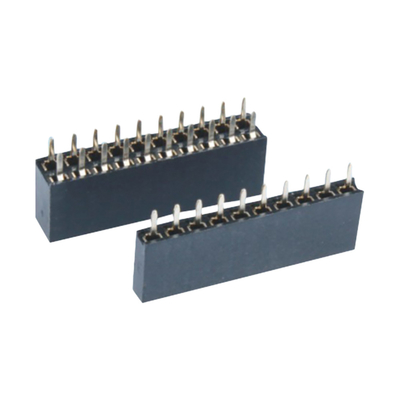 PCB มุมขวาตรง เครื่องเชื่อมสตรี 0.5A ถึง 3A ผ่านรู 2.54 มม.