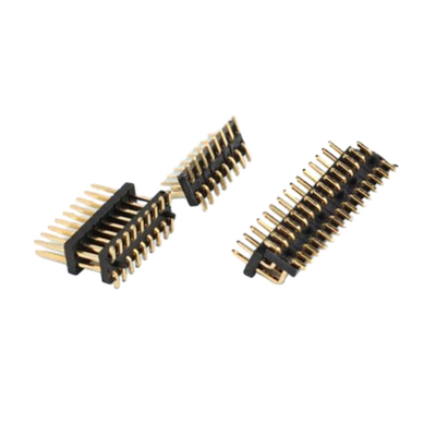 1.27mm Pitch SMT Pin Header PCB Connector สองแถว 4P ถึง 60P THT