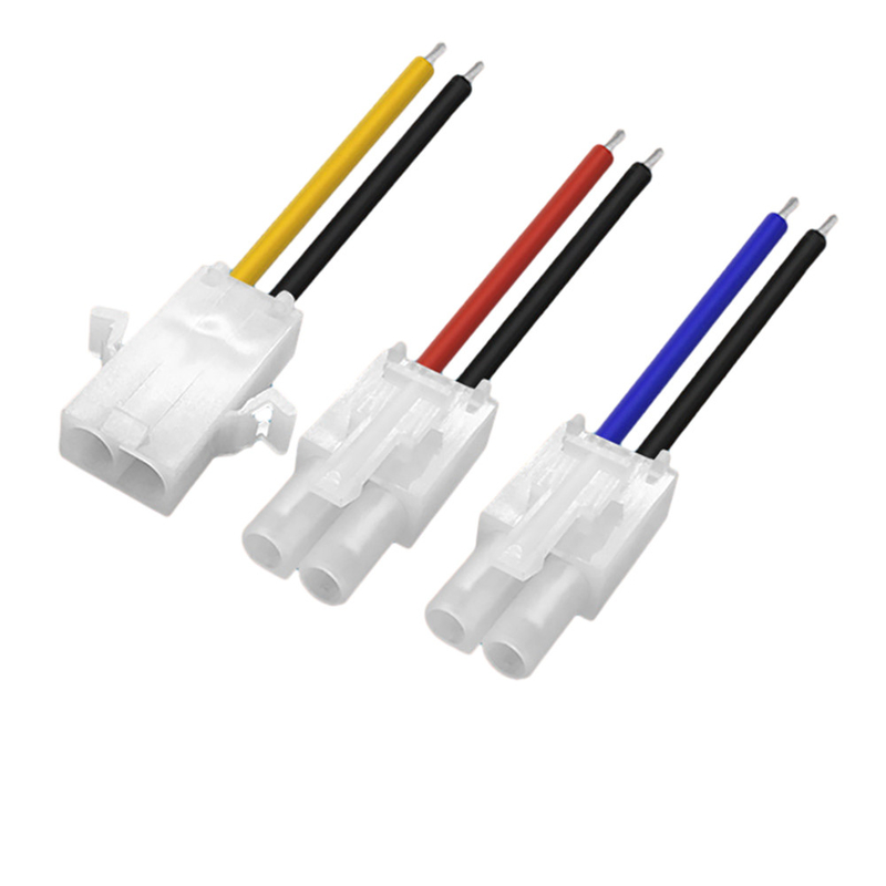 ลากสายแบบกำหนดเองได้หลายสีพร้อมขั้วต่อ Pitch 3191 ขนาด 3.96 มม. เทียบเท่า