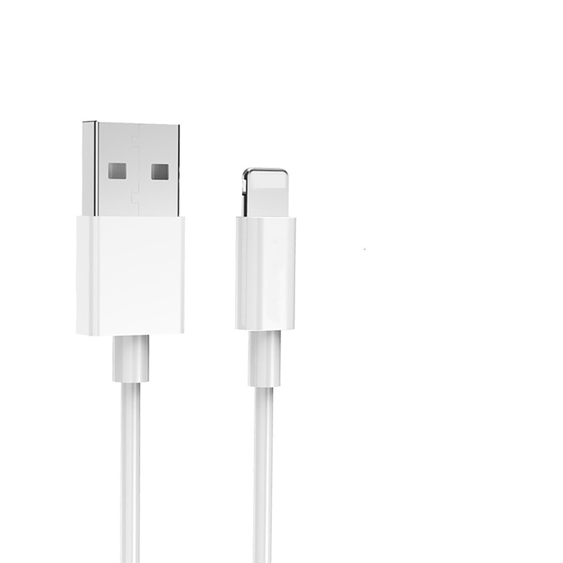 OEM ODM PVC USB สายชาร์จข้อมูล 2.4A สำหรับ Iphone ชาร์จเร็ว