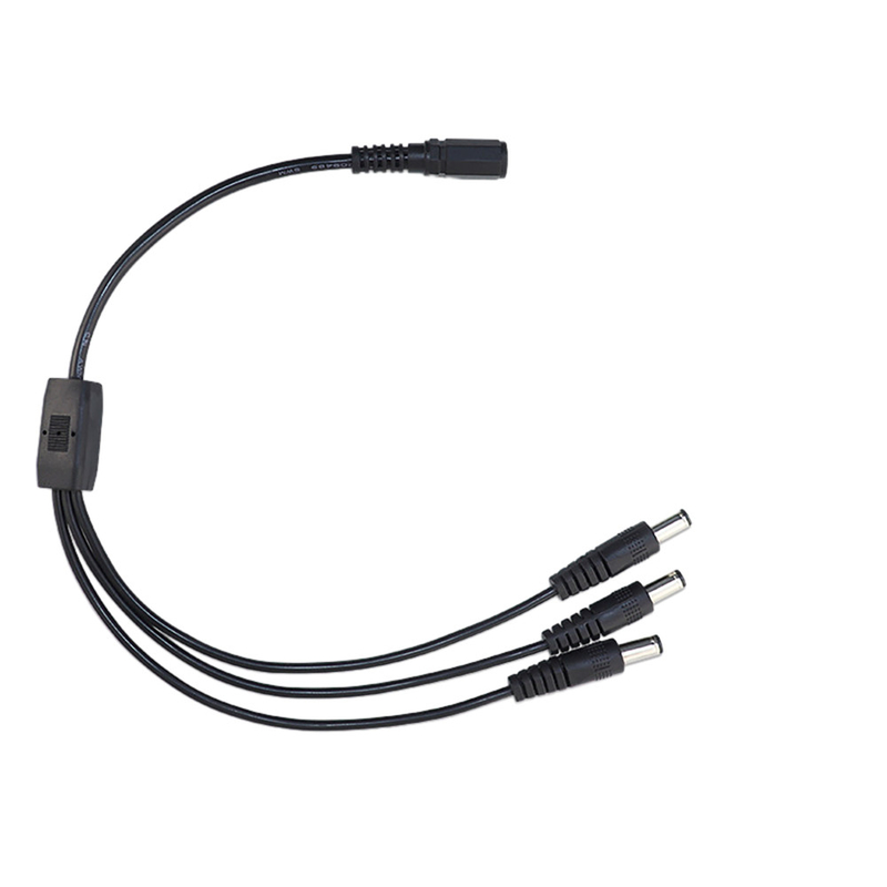 DC5521 DC5525 ชุดสายไฟ DC ปลั๊ก 5.5 × 2.5 มม. เพื่อเปิดอะแดปเตอร์ไฟฟ้า