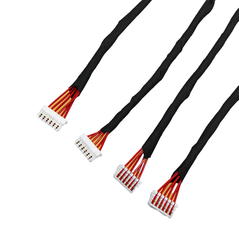 เกจวัดสายไฟ IDC ขนาดพิทช์ 1.0 มม. AWG30 พร้อมขั้วต่อ JST SSR IDC