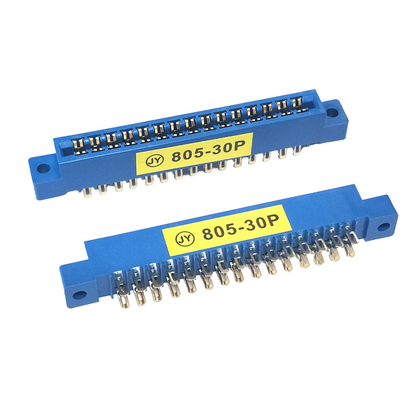 3.96MM 805 Series PCB Edge Connector 8P 72P PCI Slot สำหรับอุปกรณ์เครื่องจักร